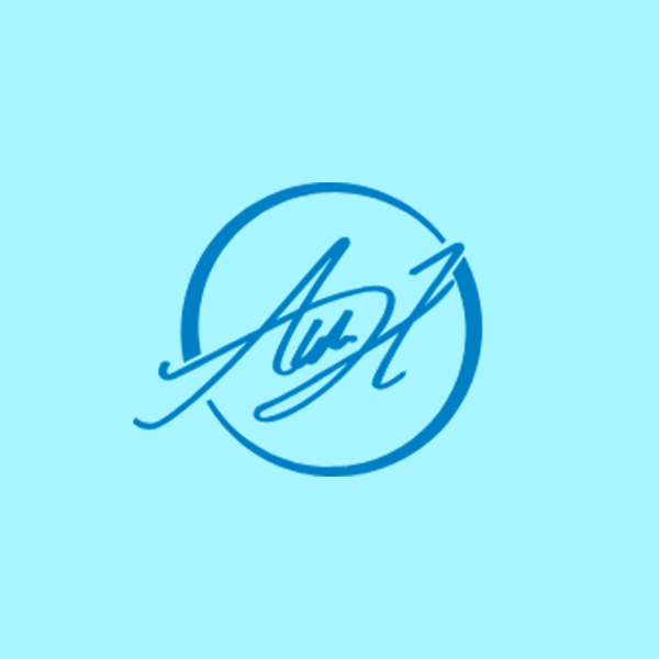 Personal brand disc golf logo for Alden Harris.