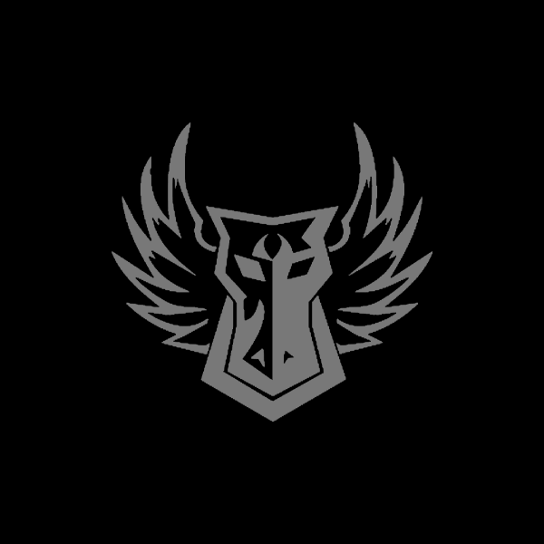 Personal brand disc golf logo for Brodie Smith. This is his Dark Horse logo.